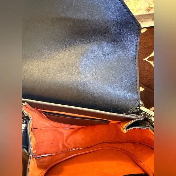 MCM Patricia shoulder bag in black Visetos monogram - Picture 8 of 15